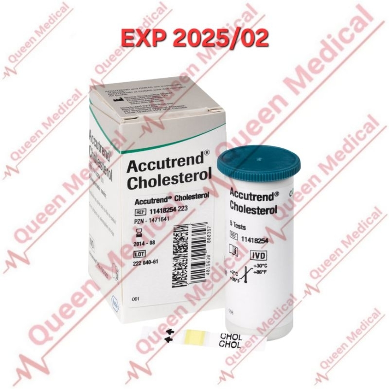 Strip Accutrend Cholesterol/Kolesterol