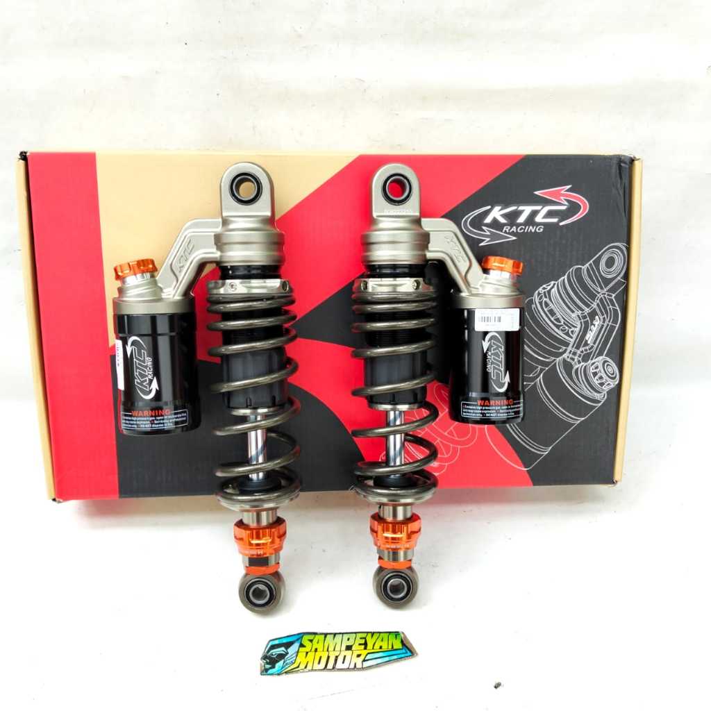 Skok Shock Sekok Belakang Tabung Atas KTC Extrime 280mm  Universal Fiz r Force 1 Jupiter Vega r Vega