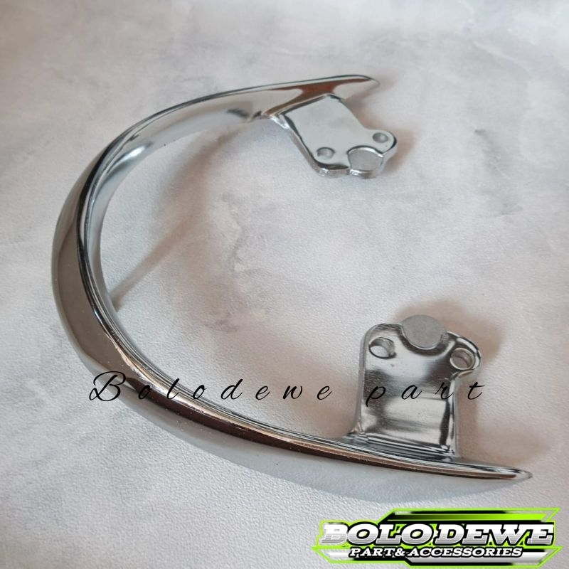 Behel scoopy 2013-2023 chrome begel scoopy planger belakang scoopy