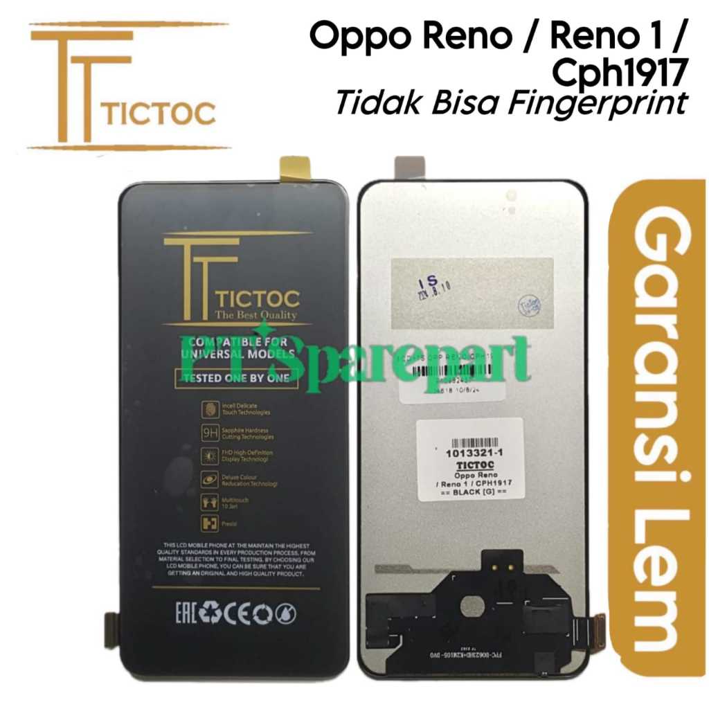 LCD Touchscreen Fullset Oppo Reno / Reno 1 / Reno1 / CPH1917 / CPH 1917