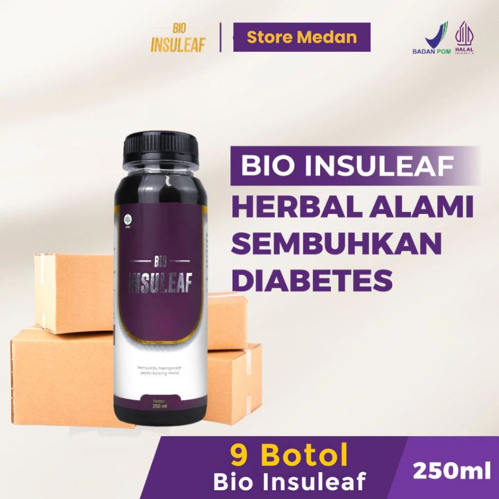 

Bio Insuleaf Herbal Diabetes Original 9 Box