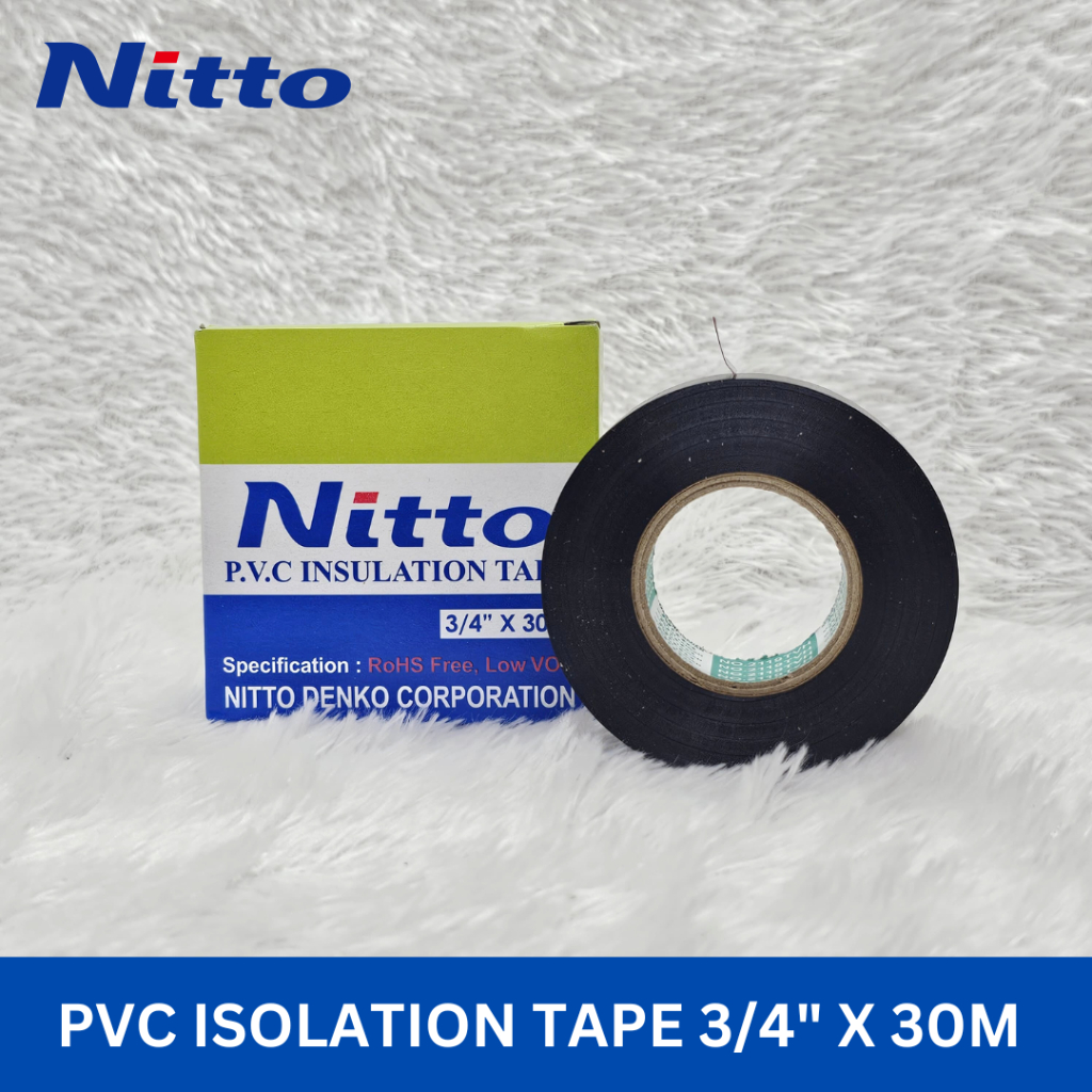 

nitto / isolasi lisltrik / isolasi nitto / isolasi hitam