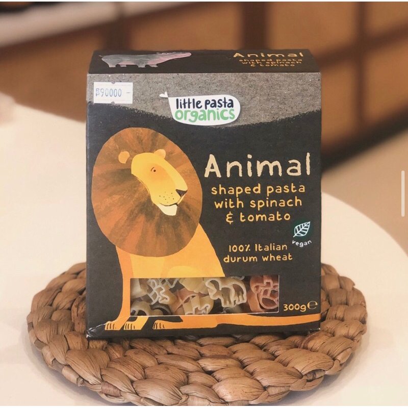 

Little Pasta Animal Shaped Organics 300gr | Pasta Gandum Utuh Organik | MPASI Bayi
