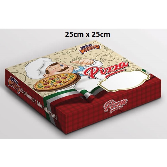 

Dus Kotak Pizza 25cm x 25cm [instant sameday]