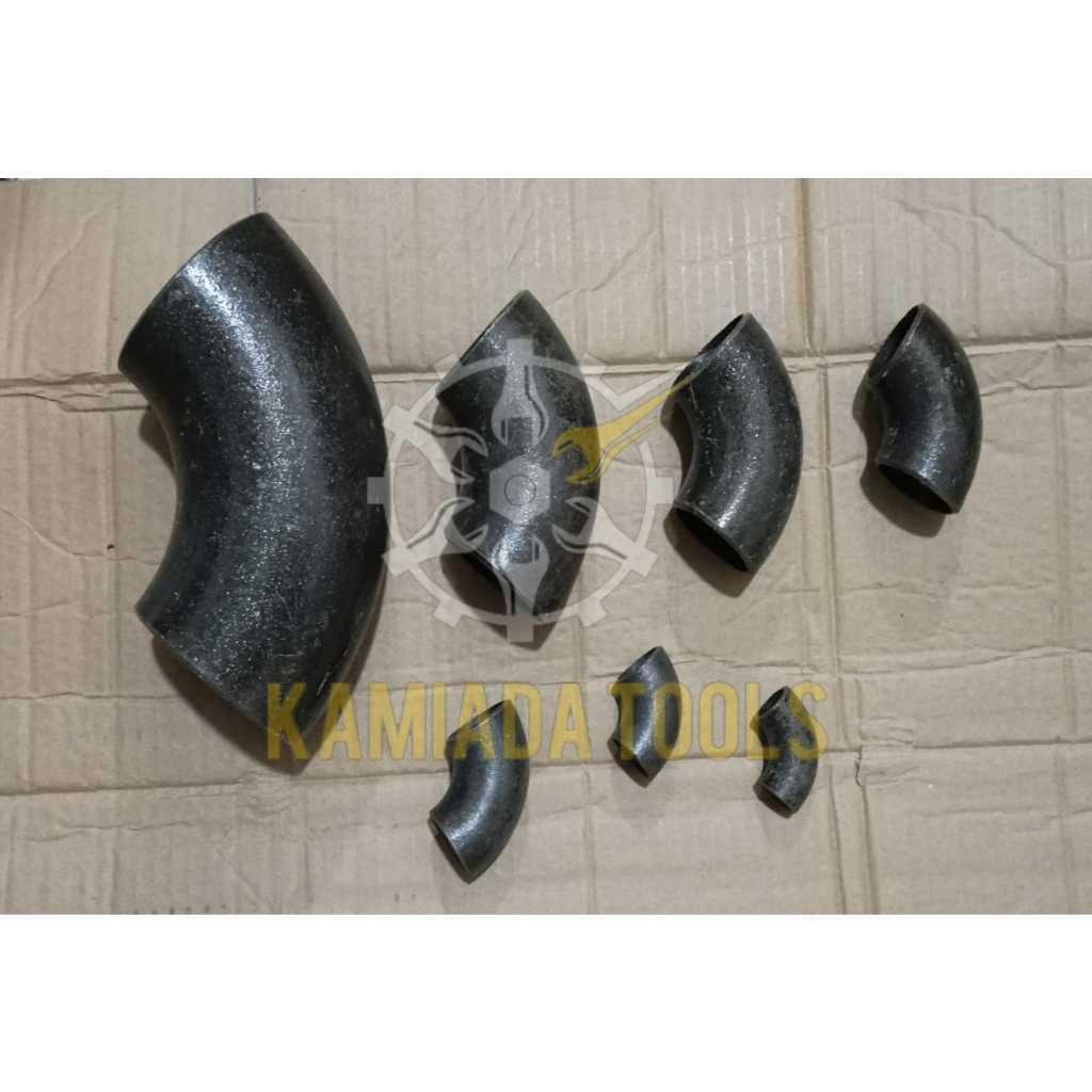 Elbow pipa besi/elbow las 1 1/2"