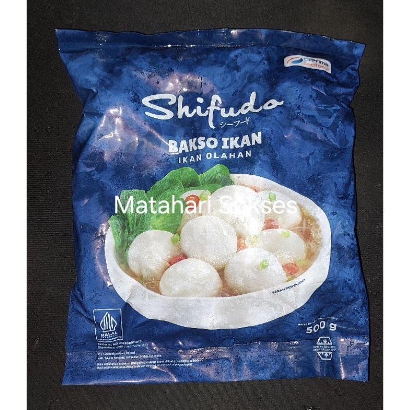 

Shifudo bakso ikan 500gram