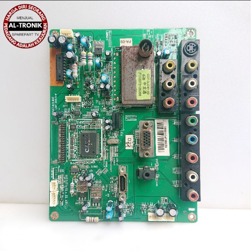MAINBOARD TV LCD CHANGHONG 24 INCH MODEL LT24690 MODUL MB MAIN BOARD LT 24690