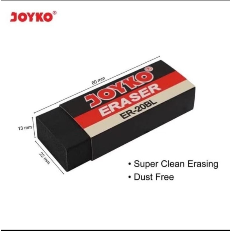 

ERASER / PENGHAPUS JOYKO ER-B20BL