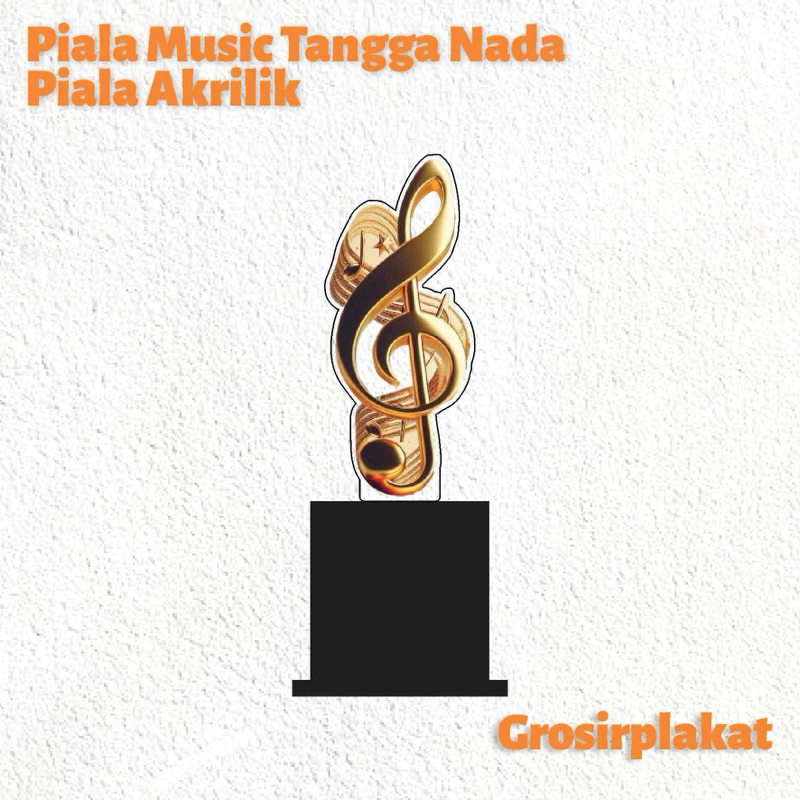 Piala Musik Piala Mic Akrilik Custom Piala Bernyanyi Piala Karaoke akrilik Custom