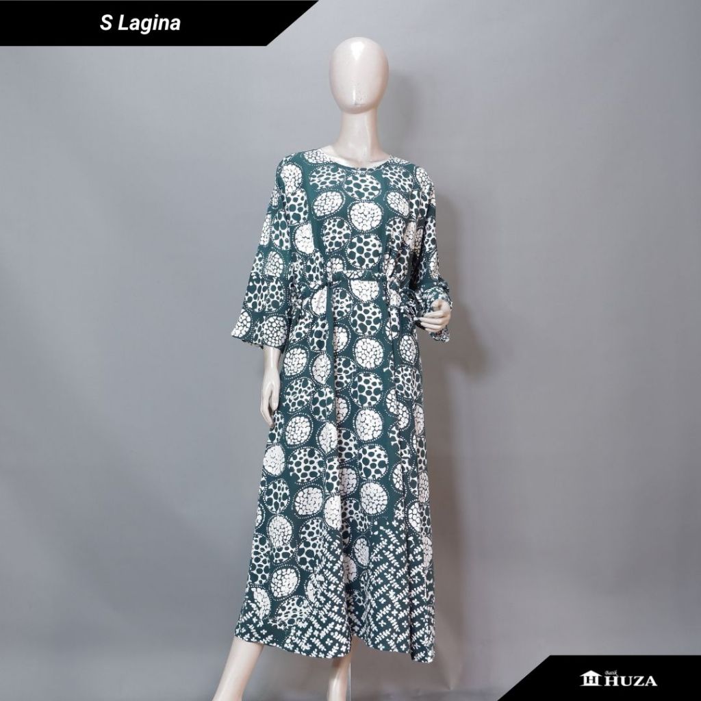 Batik Huza Daster Panjang Sedress Panjang Lagina