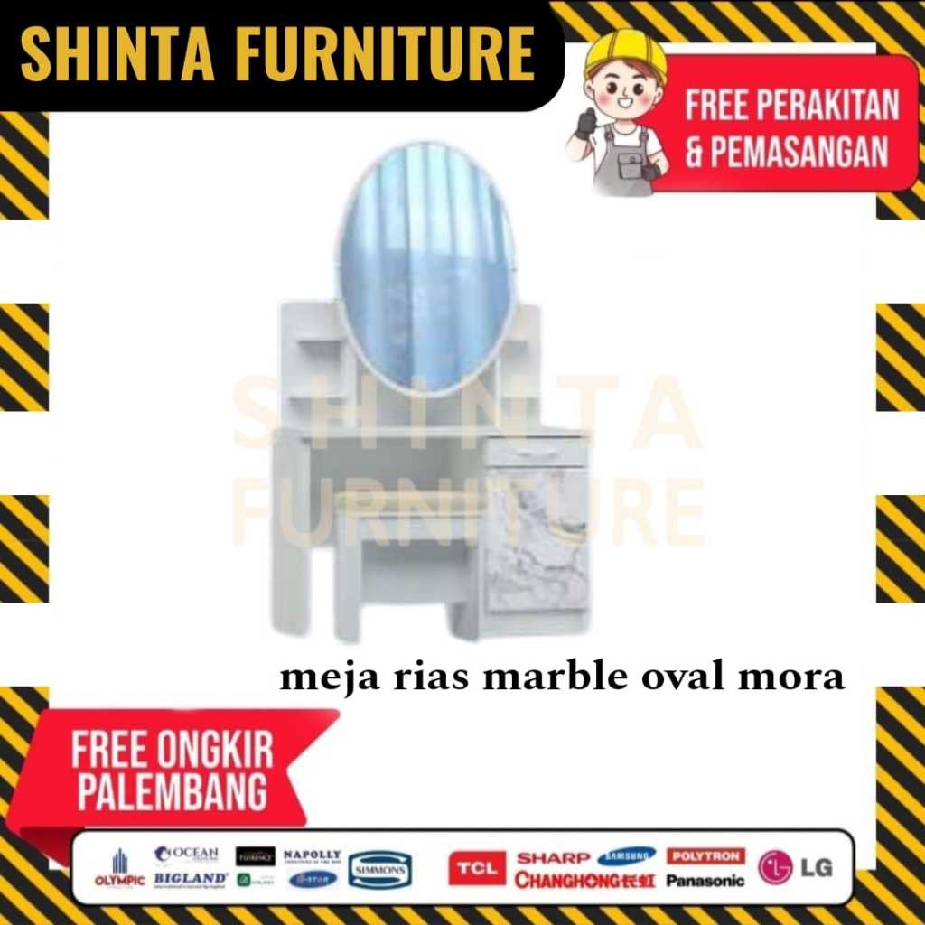 meja rias marble meja rias mora olympic dus meja rias putih furniture palembang