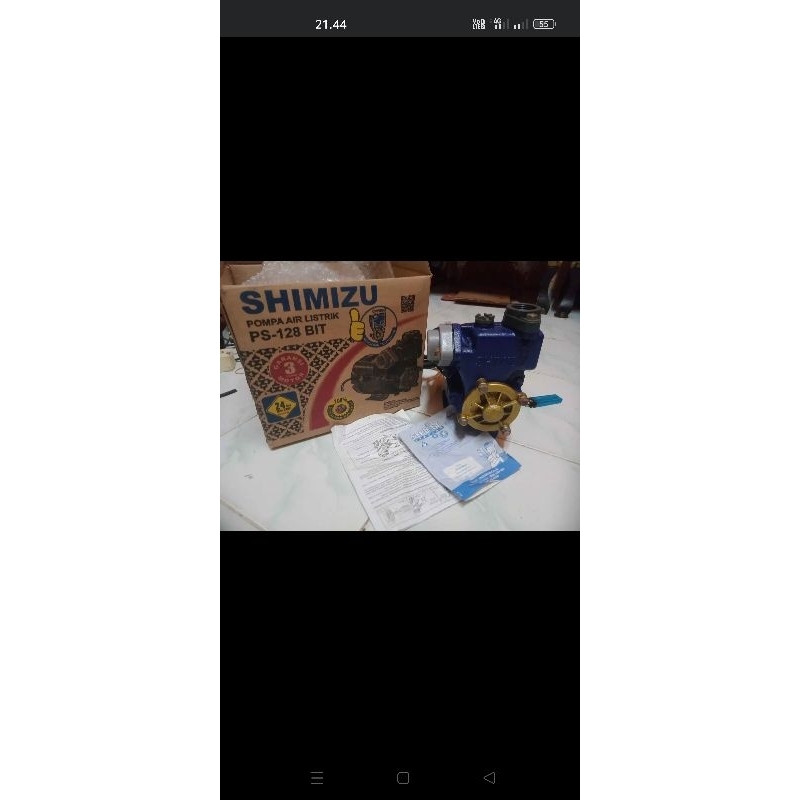 SHIMIZU 128CS./ POMPA AIR SHIMIZU
