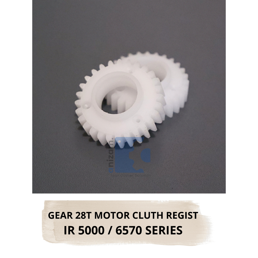 Gear 28T Motor Cluth Regist / Clutch Regist Canon iR 5000 / 5020 / 5075 / 6570 Lokal Bubut