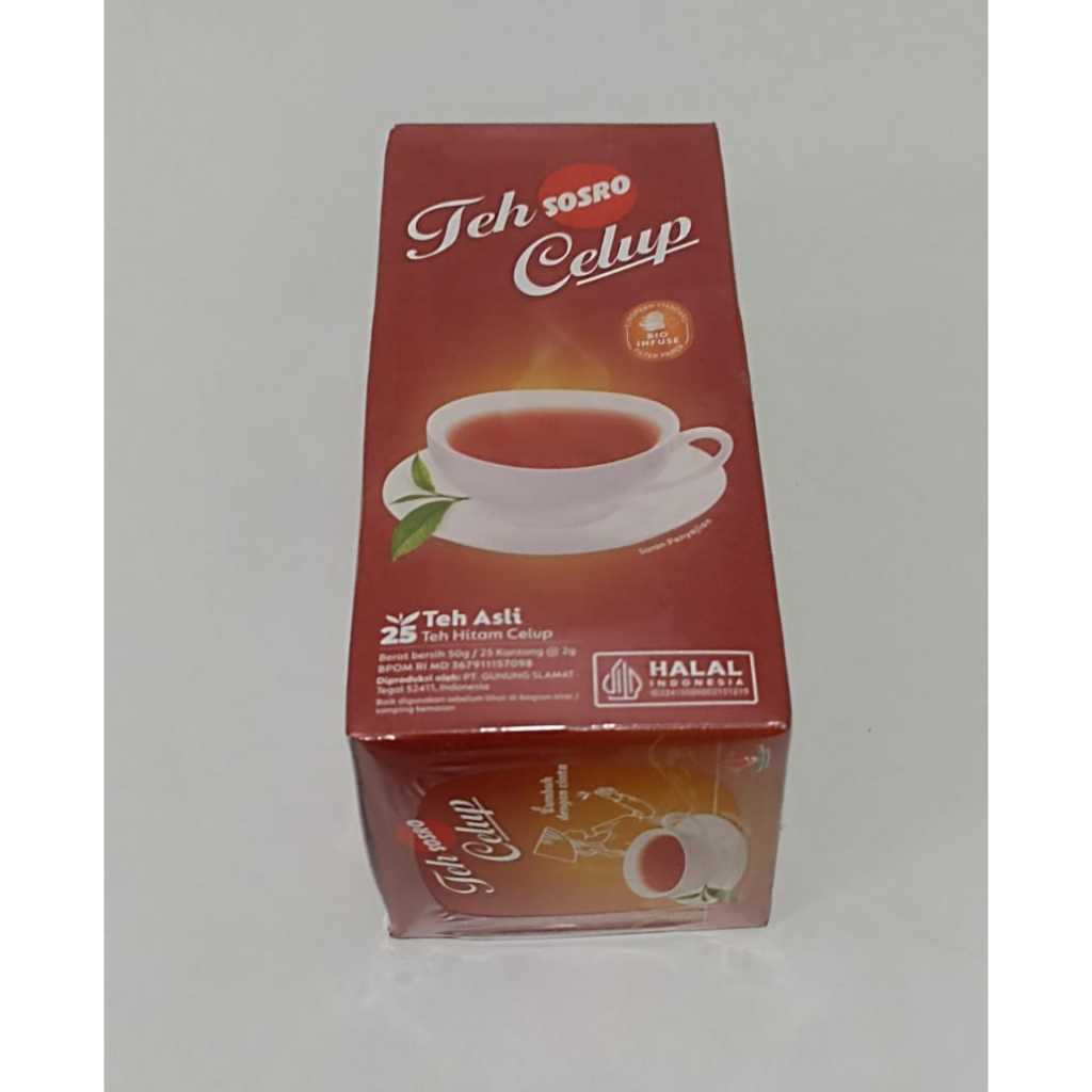 

Teh Celup Sosro isi 25 pcs