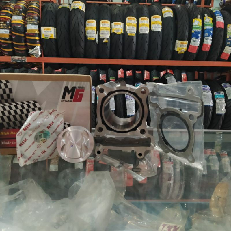 blok bore up MG racing mx new/old,mx king bore up 63