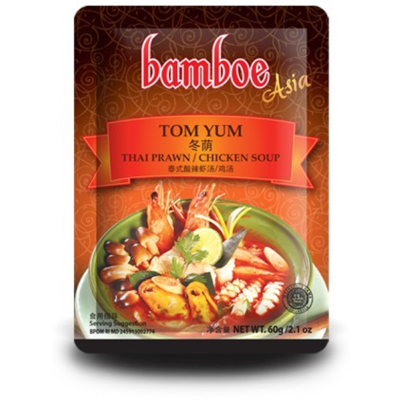 

BAMBOE BUMBU TOM YUM INSTANT SPICE MIX