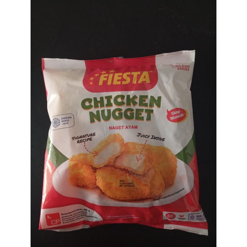 

Fiesta Chicken Nugget Naget Ayam 400 gram