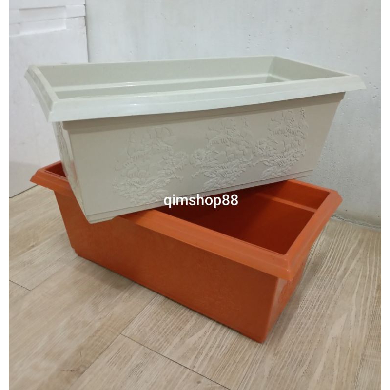 Pot Persegi Panjang 6655 / Pot Petak / Pot Tanaman / Pot Plastik / Pot Segi
