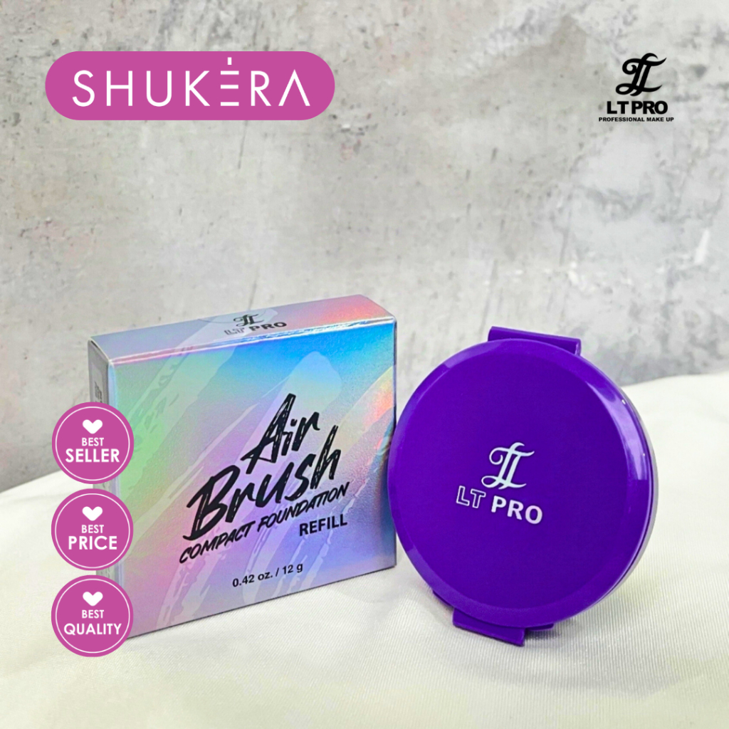 Shukera LT PRO REFILL Air Brush Compact Foundation - Foundation Padat