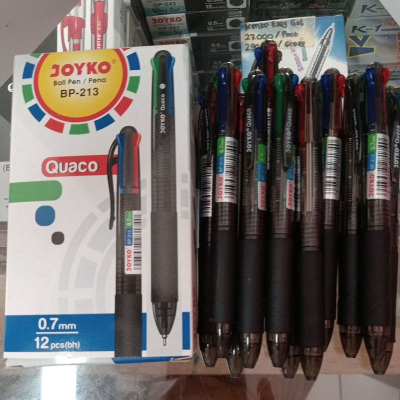 

Pulpen BP-213 (4 warna) 1dus 12pcs