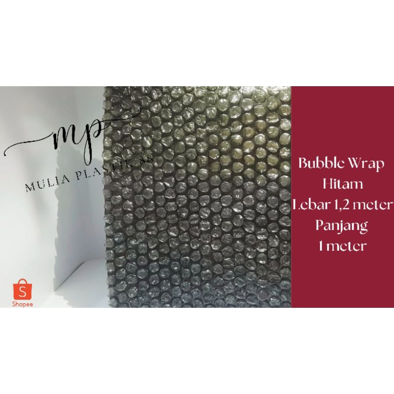 

Plastik Bubble Wrap Hitam per meter