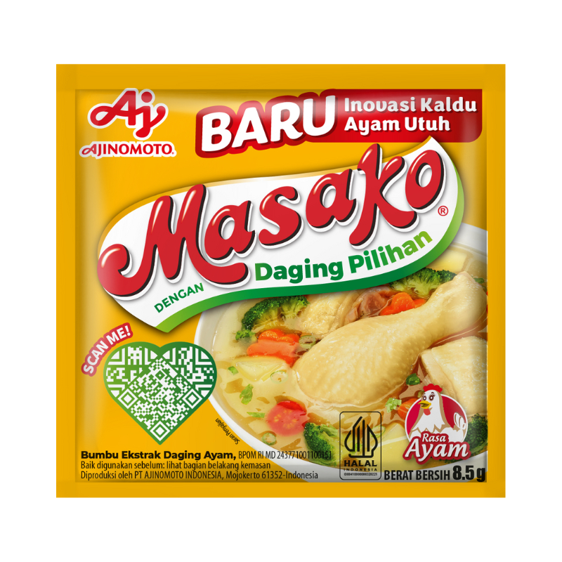 

GIFT MEMBERSHIP - Masako Bumbu Kaldu Sapi Penyedap Rasa 8.5g