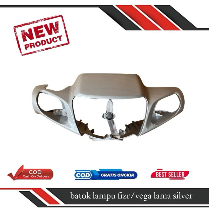 Batok lampu Fizr Fiz R / Vega Lama Silver