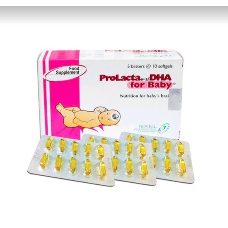 PROLACTA DHA FOR BABY BOX 50 KAPSUL