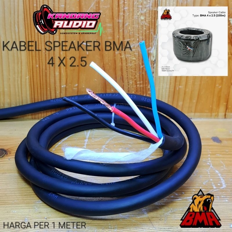 KABEL CABEL SPEAKER BMA ISI 4 X 2.5 MM