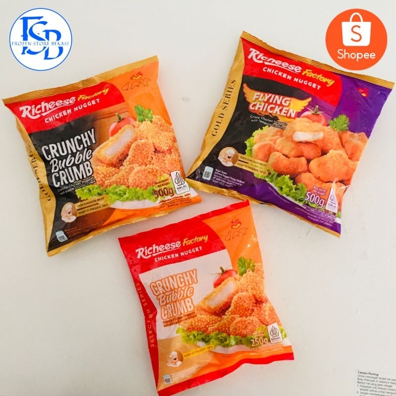 

NUGGET RICHEESE CRUNCHY & FLYING CHICKHEN