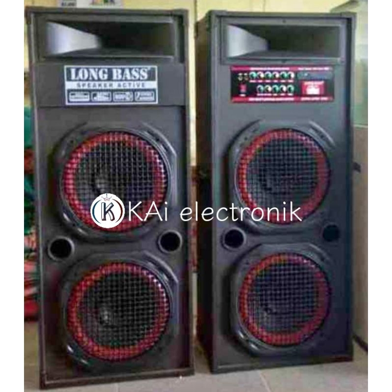 Speaker aktif LONG BASS 12 inch garansi resmi 1 tahun