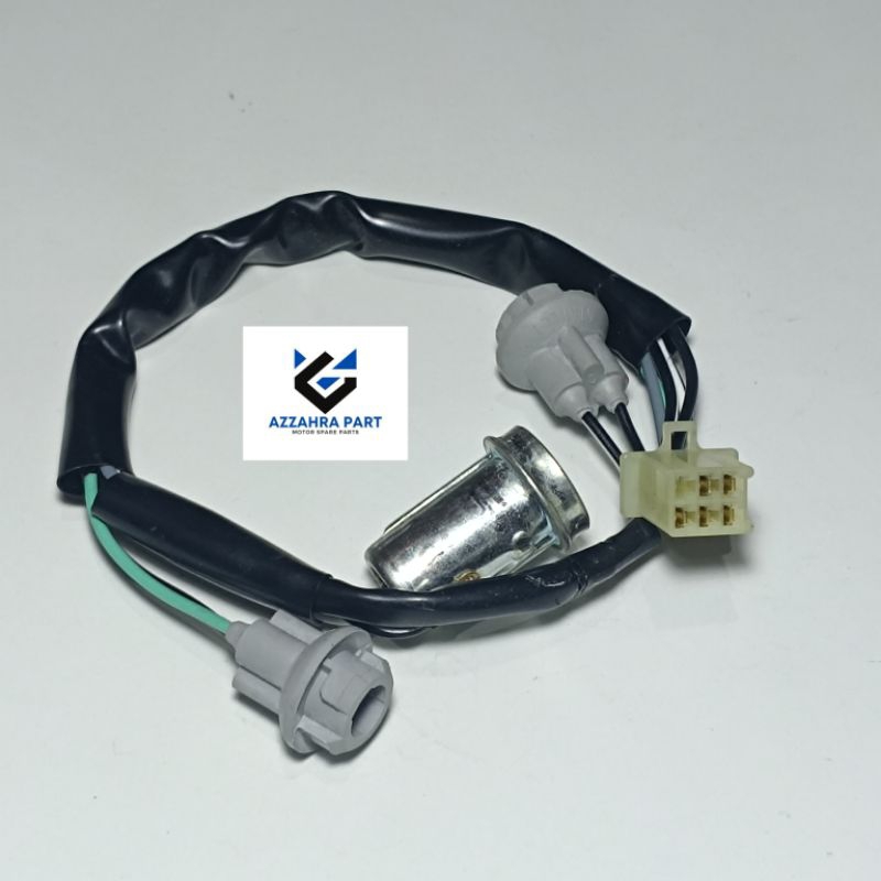 Kabel Fitting Stop Sen Assy Supra X 125 Old Soket Lampu Rem Belakang Set Sein Supra X 125 Lama