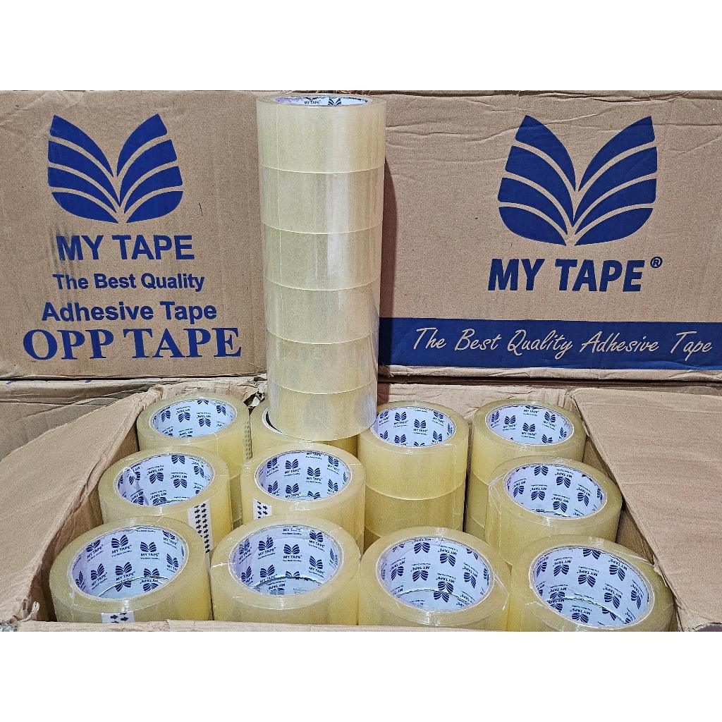 

promo lakban bening 48mm x 100yard (roll) kwalitas setara daimaru