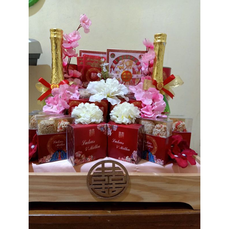 Paket Baki Seserahan Acara Lamaran Sangjit Tingjing