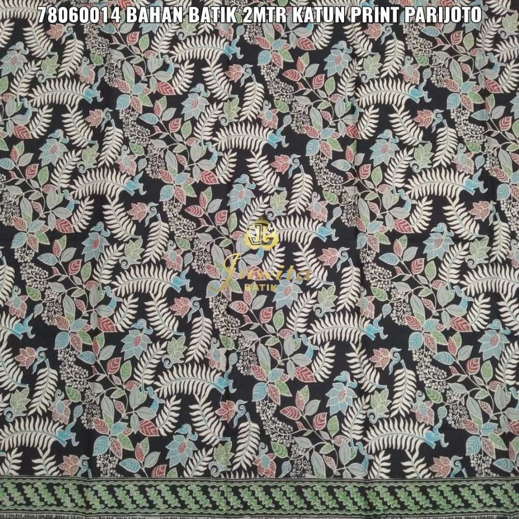 BAHAN 2METER BATIK SLEMAN KAIN PARIJOTO BLEDAK TUMPAL SERET PINGGIR PARANG KATUN 2M PRINT PANJANG 20