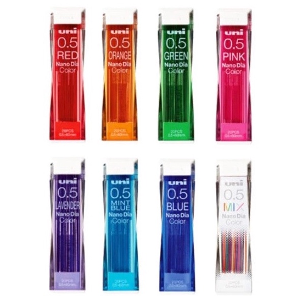 

FG2 Uni NanoDia 5 mm Color Erasable Lead Mechanical Pencil Refill