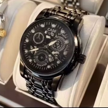 JAM TANGAN CASS Z3 TALI STAINLESS KEREN