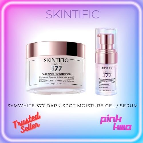 Pinkkwo - SKINTIFIC Symwhite 377 Brightening & Anti Dark Spot Paket Skincare | Symwhite 377 Serum