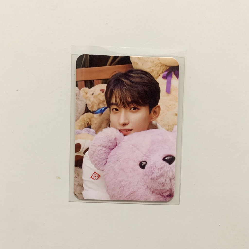 [READY INA] PHOTOCARD OFFICIAL DK SEVENTEEN DICON 101 TEDDY (PC TEBAL BOLAK-BALIK)