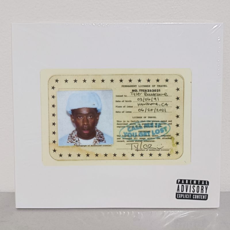 CD Tyler The Creator Call Me If You Get Lost 1CD