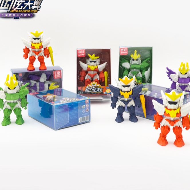 

FG2 8441 1 pcs penghapus karakter ROBOT ukuran sensory play bongkar pasang stationery