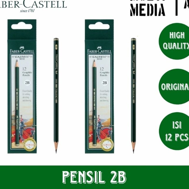 

Wah ORINAL PENSIL PENCIL 2B FABERCASTELL ASLI