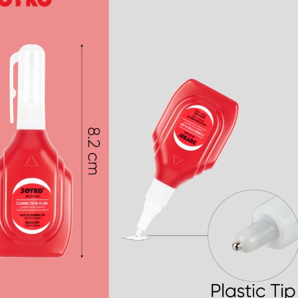 

Extra Tipex Correction Tape JK 1 M Joyko 12pc Tip ex Cair Joyko