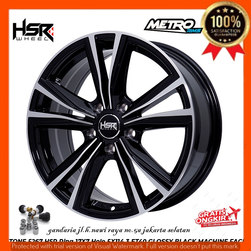 VELG PELEK RACING 17 RING 17 UNTUK MOBIL INOVA XPANDER TERIOS RUSH DLL-JAKARTA SELATAN