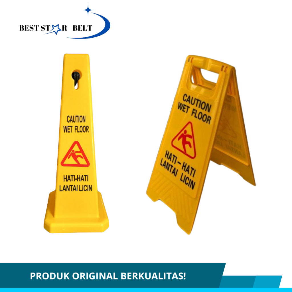 Caution Wet Floor Papan peringatan lantai licin