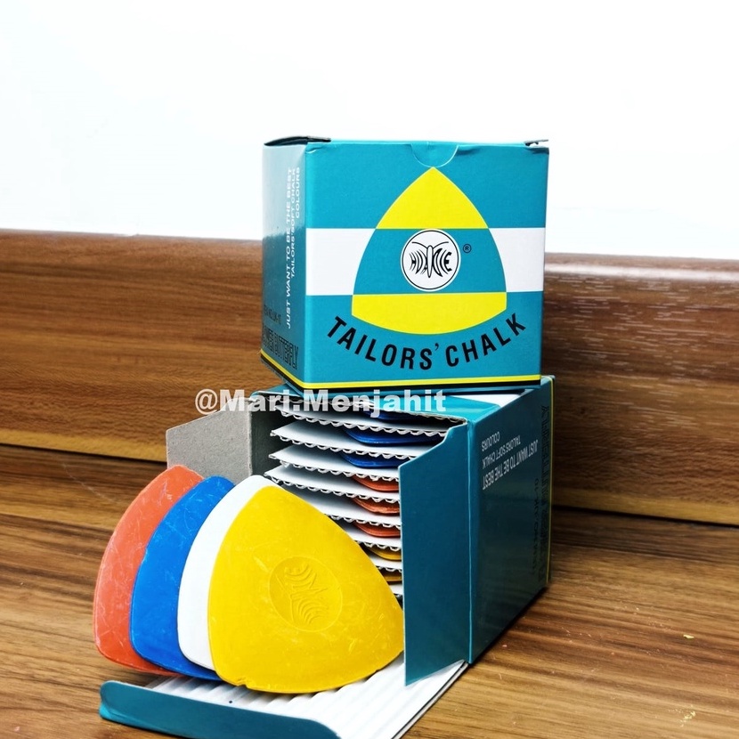 

Bonuskan Kapur Tailor Butterfly Warna Warni Penanda Kain