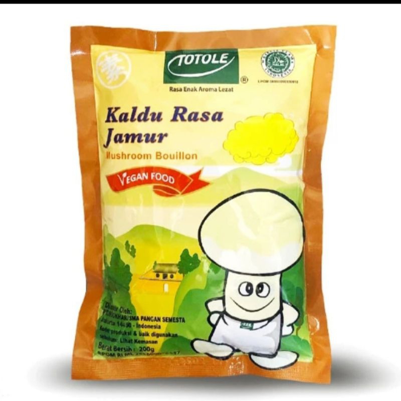 

Totole Kaldu Jamur 200 gram (1 bks)