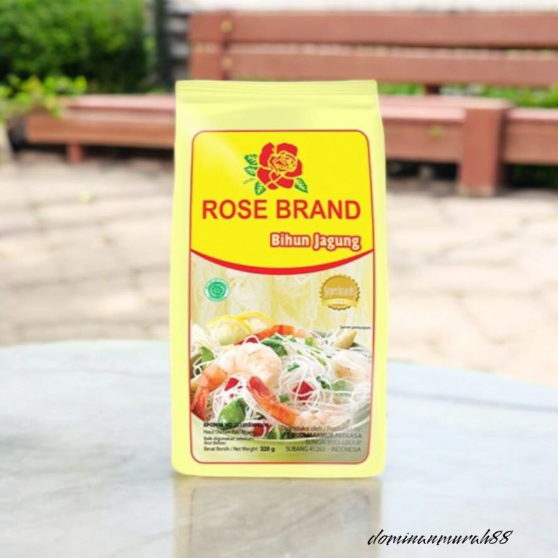 

BIHUN JAGUNG 320 GRAM ROSE BRAND / MIE BIHUN