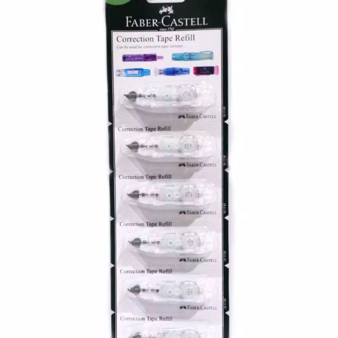 

KI3 Refill Correction tape QJRQDRQARQBR Set 6 faber castell