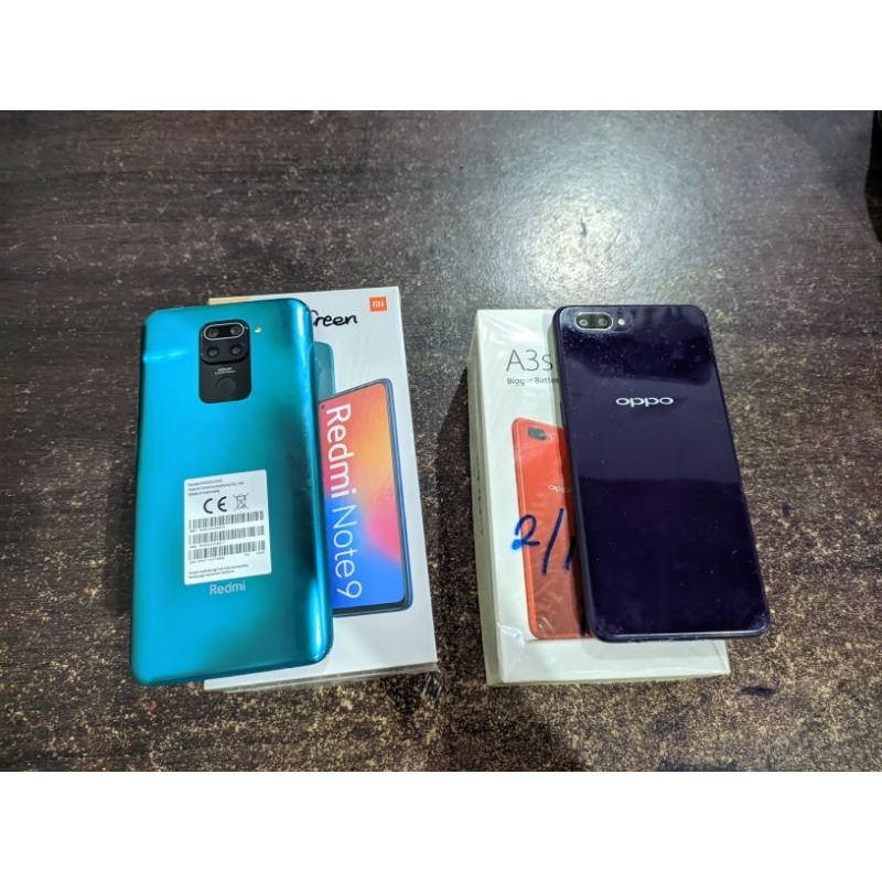 Redmi Note 9 blue second Ram 4/64 GB